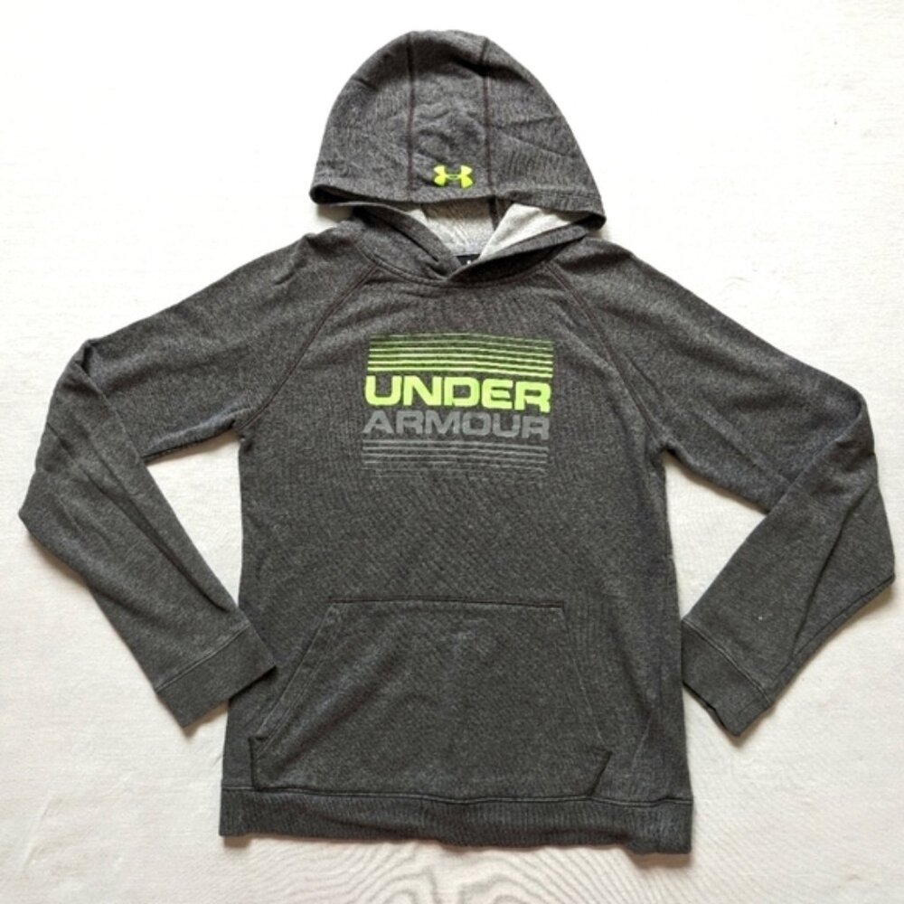 Under Armour gray sweatshirt hoodie kids youth size Large unisex